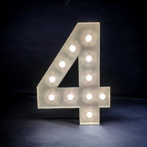 Marquee Light Hire, Marquee Light Number, Marquee Letters