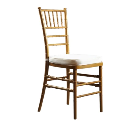 Gold Tiffany chair hire Sydney Chiavari wedding chair